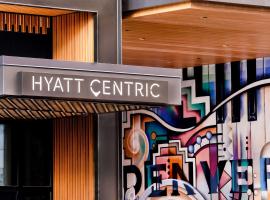 Hyatt Centric Downtown Denver, family hotel in Denver