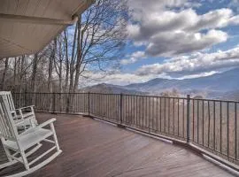 Charming Burnsville Apt with Mountain Views and Deck!