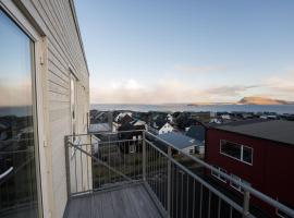 New Aparthotel / Panoramic sea view, hotel near Svartifossur, Tórshavn