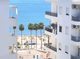 Quarteira Beach Vacation: 2BR steps to the sand