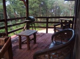 Cabaña Romantica Odette en Zona Boscosa con WiFi, ξενοδοχείο σε Mazamitla
