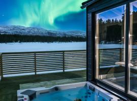 Flatmoen Natur Lodge, camping en Alta