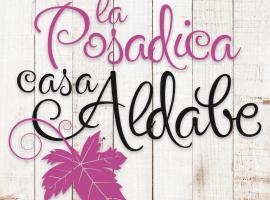 La Posadica Casa Aldabe, family hotel in San Martín de Unx