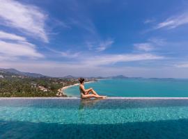 Villa Anushka - Modern luxury villa with picture-perfect sea views, pet-friendly hotel in Koh Samui 