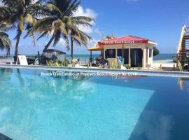 Beach Club Condos at Popeyes, hotell i Caye Caulker