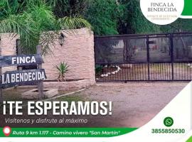 Finca y temporarios la BENDECIDA, hotel Santiago del Esteróban