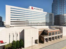 Marriott Greensboro Downtown，格林斯伯勒Gateway University Research Park附近的飯店