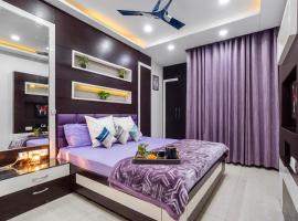 Homlee Villa Apartment with kitchen in East Delhi- Ghaziabad, viešbutis mieste Gaziabadas