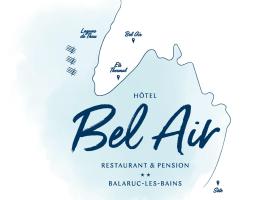 Hôtel restaurant et pension soirée étape Bel Air, hotell i Balaruc-les-Bains
