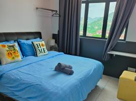 The Sun 1 or 3BR Bayan Lepas 4 to 10 pax, hotel i nærheden af Queensbay Mall, Bayan Lepas