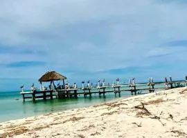 Beachfront apartment with swimming pool. One bedroom