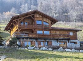 Chalet face au Mont-blanc, Hütte in Sallanches