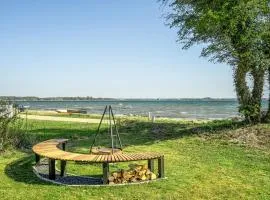 Beach Front Home In Sjlund With Kitchen