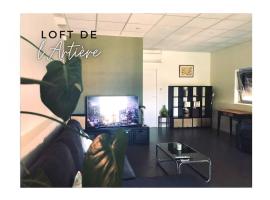 Loft de l'Artière 75 m2 - Vue Chaîne des Puys, apartment sa Romagnat