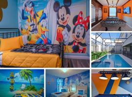 Amazing 6BR Villa @ Storey Lake Resort Near Disney, hotel sa spa centrom u gradu 'Kissimmee'
