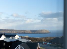 New 2 BR Apt - Ocean and Mountain View, hotel with parking in Tórshavn