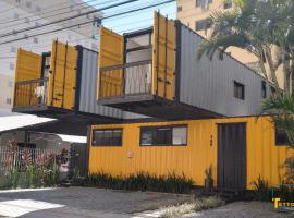 Mini Aps em Container na Meia Praia - Tetto 148, casa rústica em Itapema