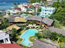 Garden of Eden Dive Resort, hotel con estacionamiento en Puerto Galera