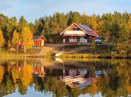 Tunturihuvila III, chal&eacute; alpino em Vuontisj&auml;rvi