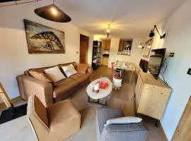 Confortable T4, terrasse, parking et Wi-Fi, au centre et proche pistes - FR-1-598-129