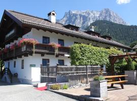 Haus Alpenblume, holiday rental in Ehrwald