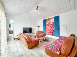 Accès privée à la plage à Barbâtre - Maison pour 6