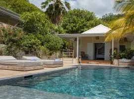 Villa La Vanille à Marie Galante - vue mer & piscine