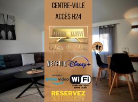 Gîtes de l'isle - WiFi Fibre - Netflix, Disney - Séjours Pro, hotel cerca de Val Secret Golf, Château-Thierry