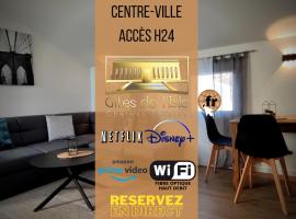 Gîtes de l'isle - WiFi Fibre - Netflix, Disney - Séjours Pro, hotell i Château-Thierry