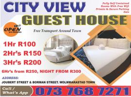 City View Guesthouse in wolmmarastad +27737687271, hotell sihtkohas Wolmaranstad