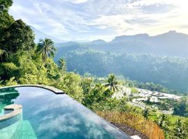 3 Bdr - Luxury Cliffside Bamboo Villa, жилье для отдыха в городе Bungbungan
