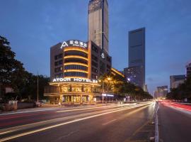 Atour Hotel Changsha IFC Center, hotell piirkonnas Fu Rong, Changsha Shi