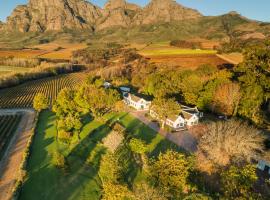 Plaisir Estate Accommodation, hotel near Pearl Valley Golf Course, Simondium