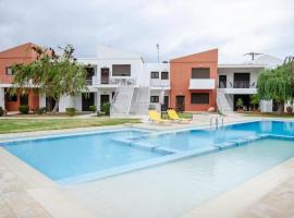 Mati- Cozy apartment- Close to the beach of Almyrida with a shared Pool, пляжне помешкання для відпустки у Ханьї