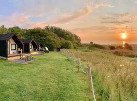 St Aidan Beach Hut, hotelli kohteessa Alnmouth