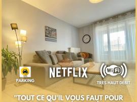 L'idéal Cosy-wifi-Netflix et Garage, apartment in Vienne