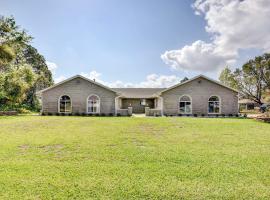 Waterfront Deltona Home with Pool and Screened Porch, hotel in Deltona