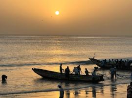 Dakar Mbao appart en face de la plage, magánszállás Rufisque városában