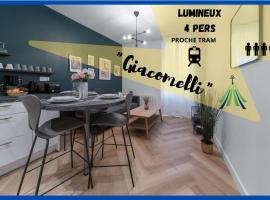 ⟬Giacomelli⟭ Quartier Calme⁕WIFI⁕Proche Michelin⁕, Polydome Congress Centre, Clermont-Ferrand, hótel í nágrenninu