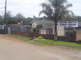 Vuya Nathi Bed and Breakfast, hotel near Swazi Paper Mills, Manzini