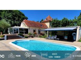 Villa du Bonheur - 10 pers. - Spa - Sauna - Hammam, Hotel in Gerderest