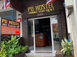 PD Hostel, hótel í Ban Don Muang