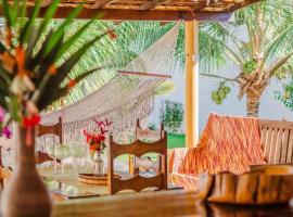 Casa de praia aconchegante em Salinas, hotel a Salinópolis