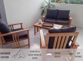 Paradis Caché - Confort Terrasse - Kybo Karaib Location - pkg - Mtgne, מקום אירוח ביתי בסנט-מארי