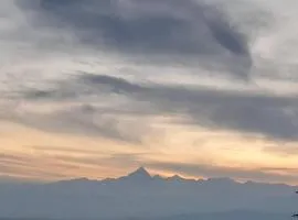 Appartamento in villa con vista Monviso