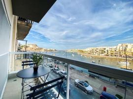 Sea front 3rd floor Apartment in Marsaskala by Solea, hotel a Marsaskala
