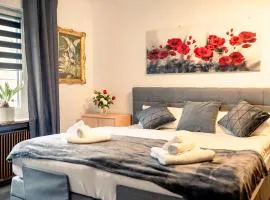 TRUTH für 5 - King Size Betten, Kamin, Garten, XXL Couch, Smart-TV