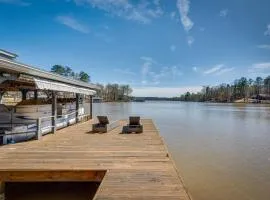 Quiet Lakefront Eatonton House with Boat Dock!