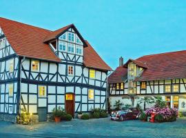 Romantik Hotel Zum Rosenhof, viešbutis mieste Heserodė, netoliese – Fritzlar oro bazė - FRZ