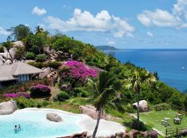 Château de feuilles & SPA - Praslin island, hotel v destinaci Baie Sainte Anne